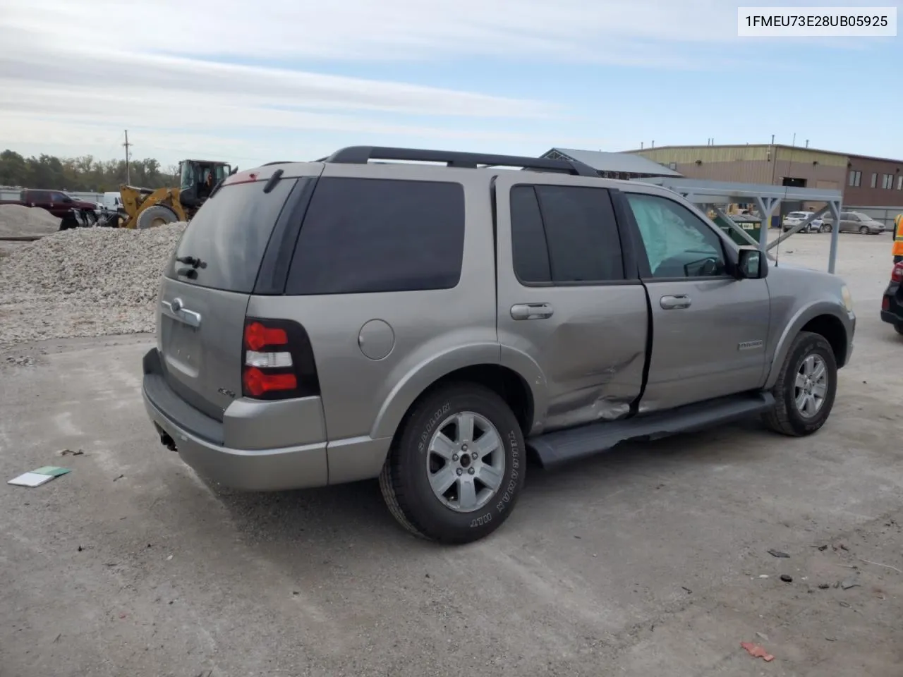 2008 Ford Explorer Xlt VIN: 1FMEU73E28UB05925 Lot: 75943204