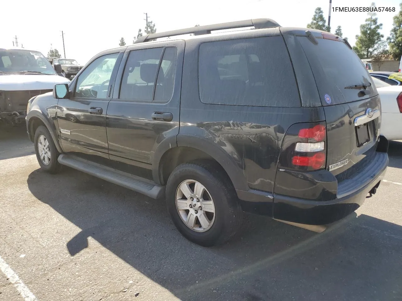 2008 Ford Explorer Xlt VIN: 1FMEU63E88UA57468 Lot: 75993654