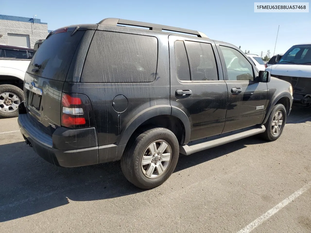 2008 Ford Explorer Xlt VIN: 1FMEU63E88UA57468 Lot: 75993654