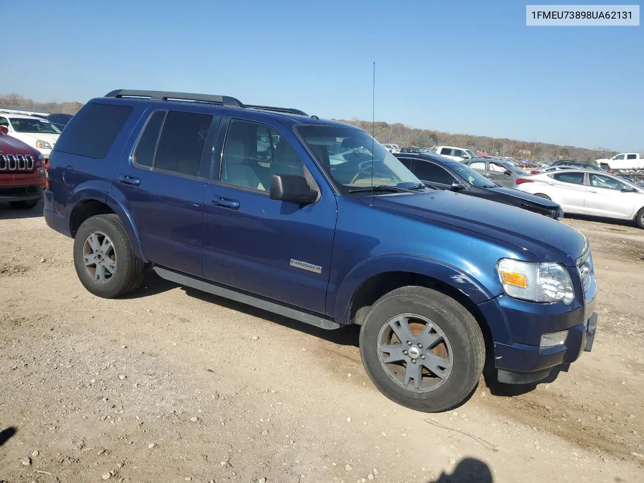 2008 Ford Explorer Xlt VIN: 1FMEU73898UA62131 Lot: 76367804