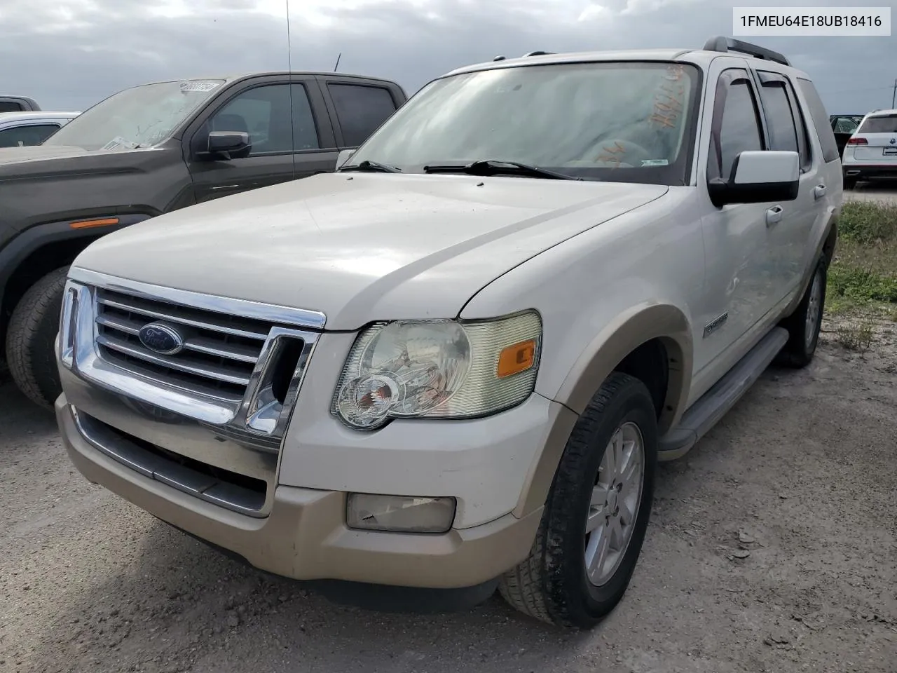 2008 Ford Explorer Eddie Bauer VIN: 1FMEU64E18UB18416 Lot: 76975454