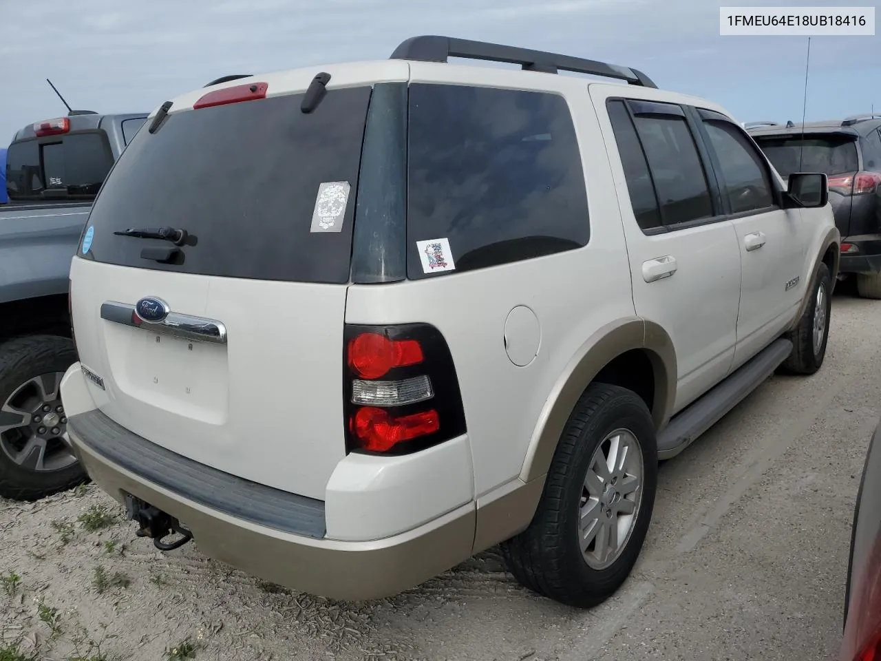 2008 Ford Explorer Eddie Bauer VIN: 1FMEU64E18UB18416 Lot: 76975454