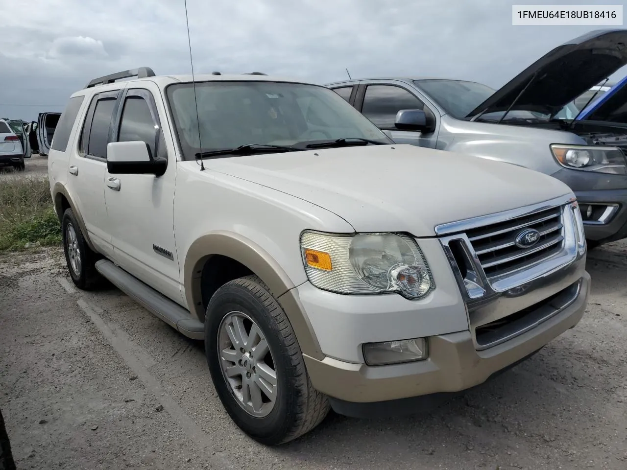 2008 Ford Explorer Eddie Bauer VIN: 1FMEU64E18UB18416 Lot: 76975454