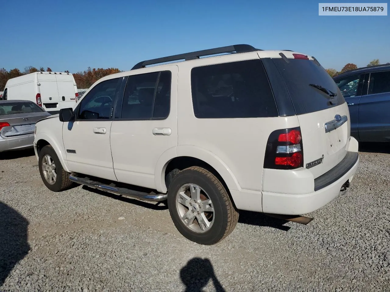 2008 Ford Explorer Xlt VIN: 1FMEU73E18UA75879 Lot: 77339534