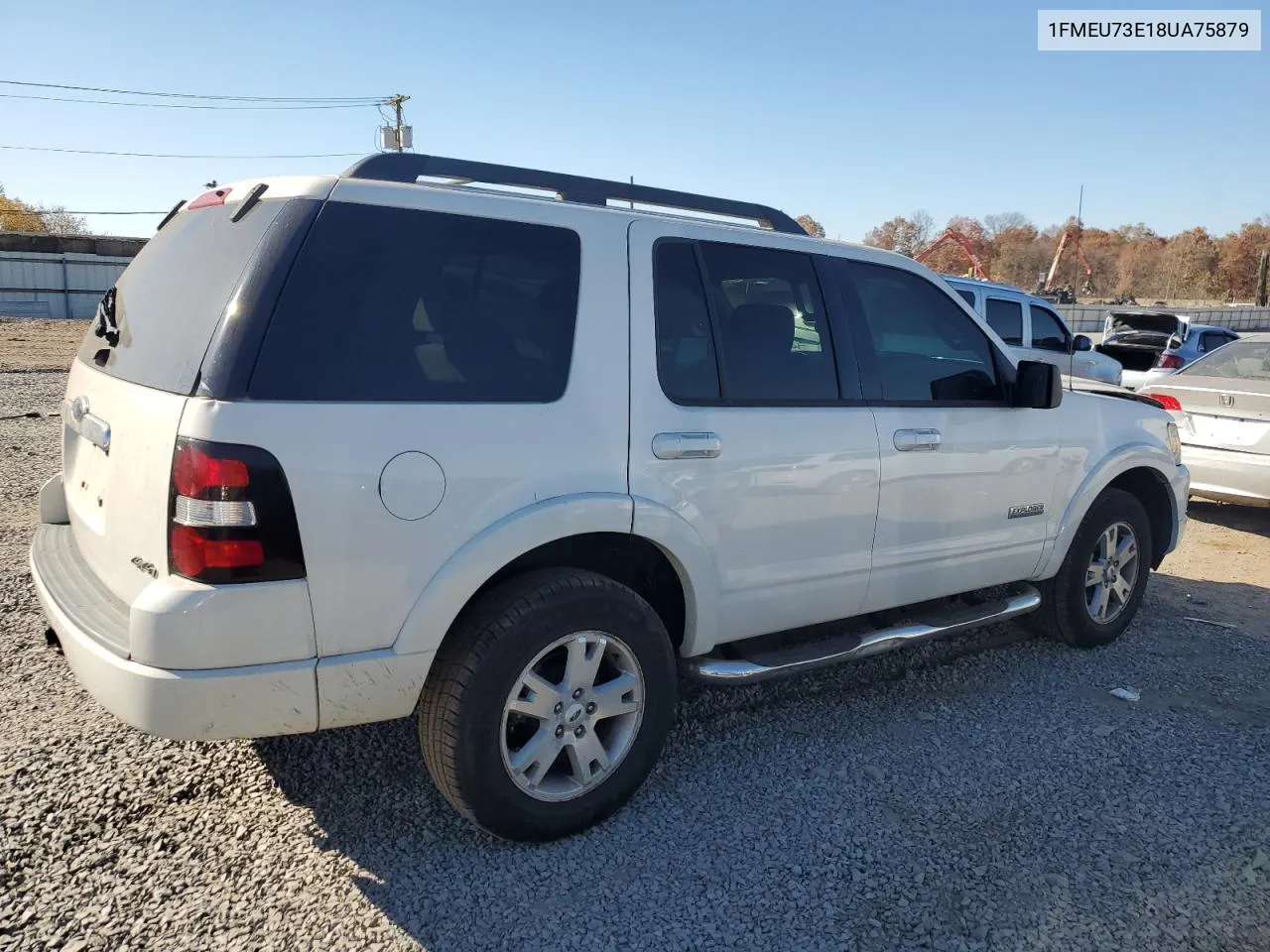 2008 Ford Explorer Xlt VIN: 1FMEU73E18UA75879 Lot: 77339534