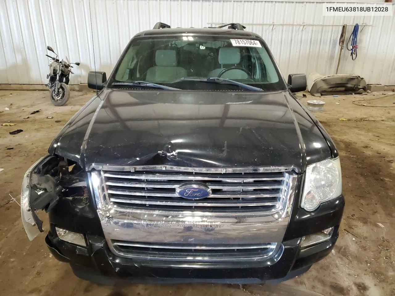 2008 Ford Explorer Xlt VIN: 1FMEU63818UB12028 Lot: 78157064