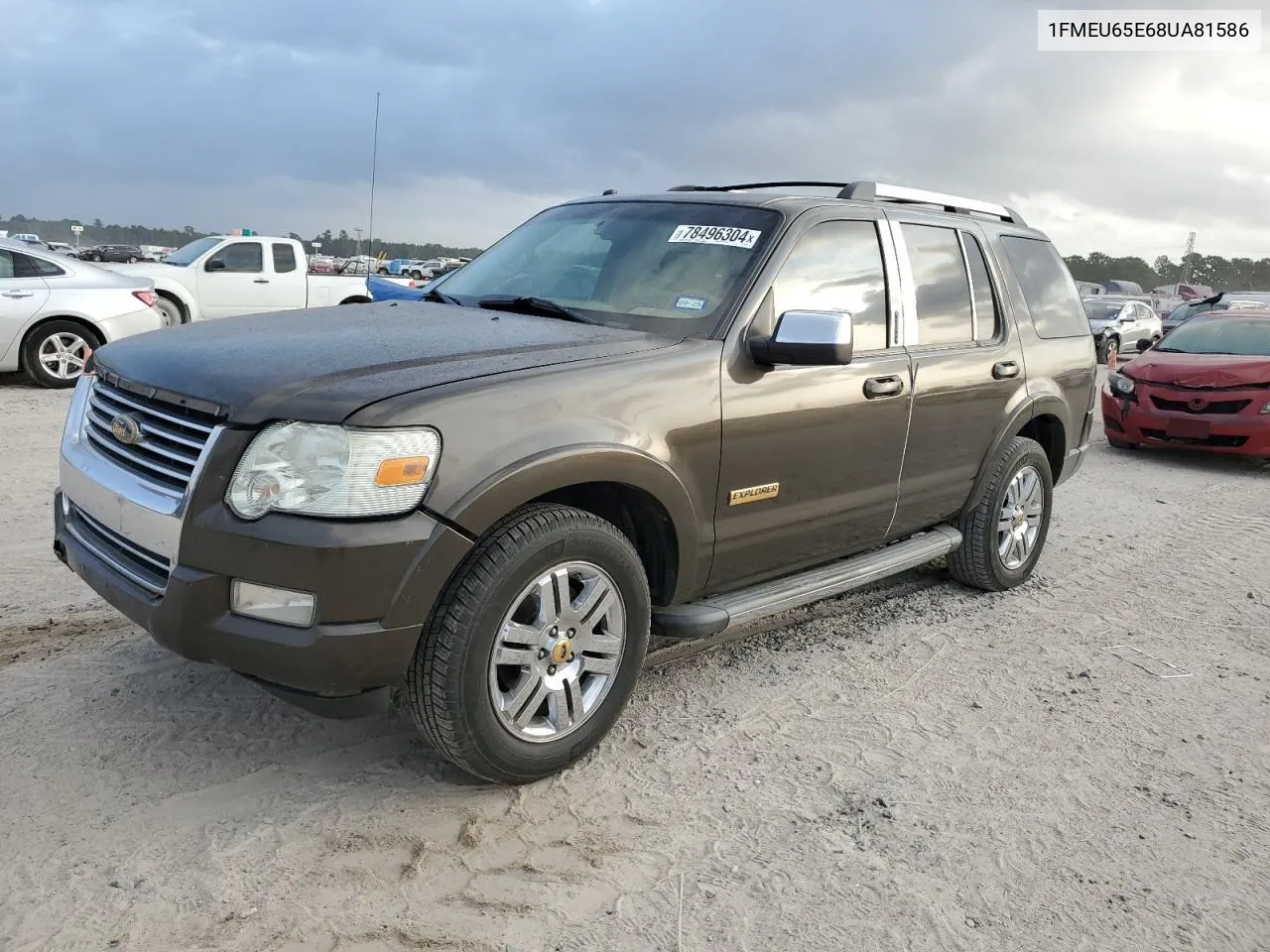 2008 Ford Explorer Limited VIN: 1FMEU65E68UA81586 Lot: 78496304