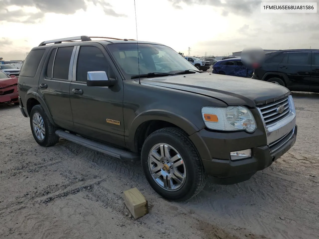 2008 Ford Explorer Limited VIN: 1FMEU65E68UA81586 Lot: 78496304