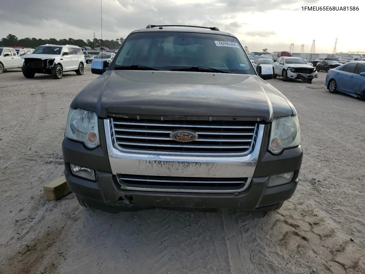 2008 Ford Explorer Limited VIN: 1FMEU65E68UA81586 Lot: 78496304