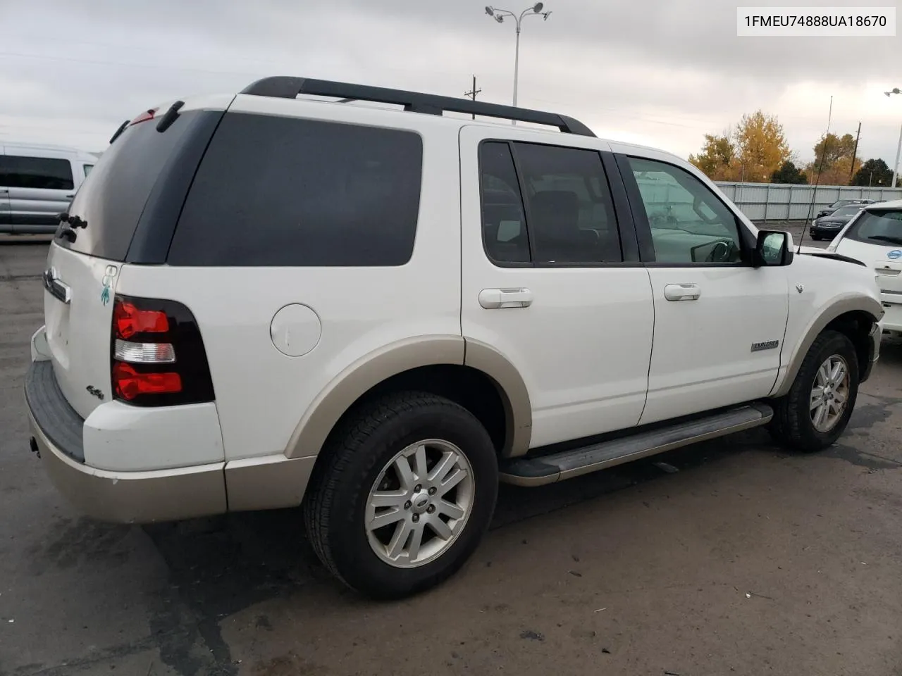 2008 Ford Explorer Eddie Bauer VIN: 1FMEU74888UA18670 Lot: 78540484