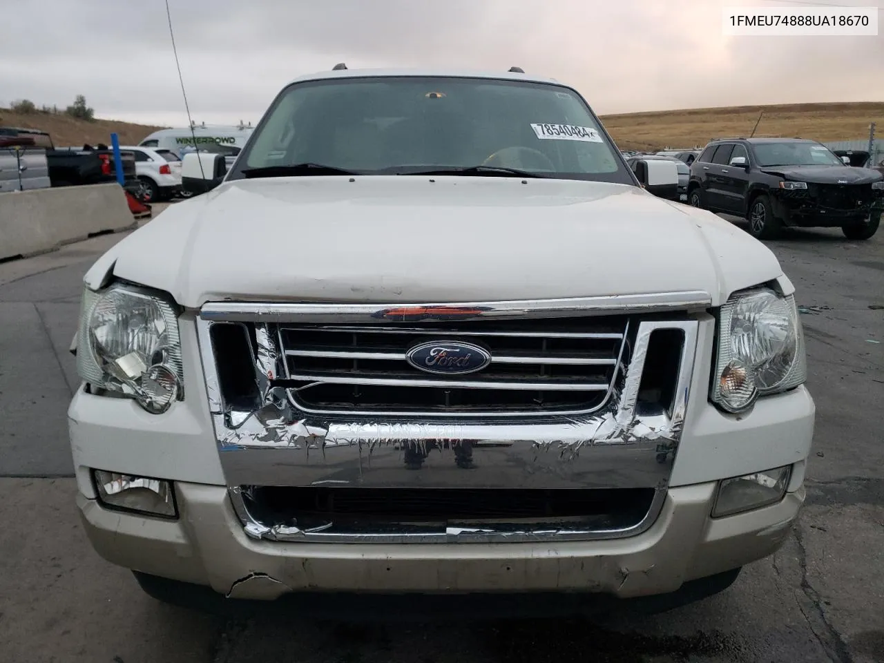 2008 Ford Explorer Eddie Bauer VIN: 1FMEU74888UA18670 Lot: 78540484