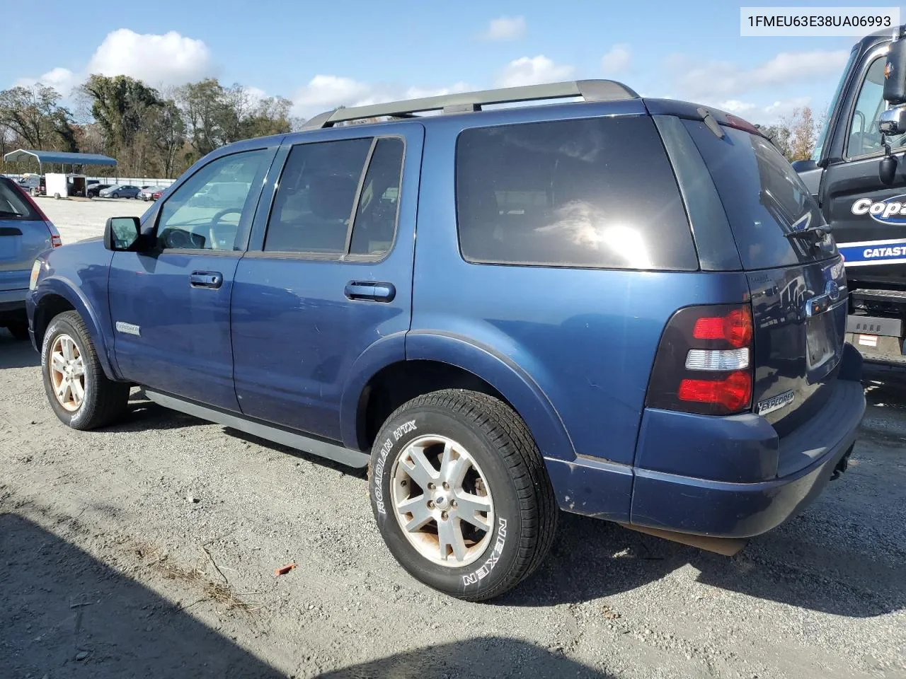 2008 Ford Explorer Xlt VIN: 1FMEU63E38UA06993 Lot: 78685394