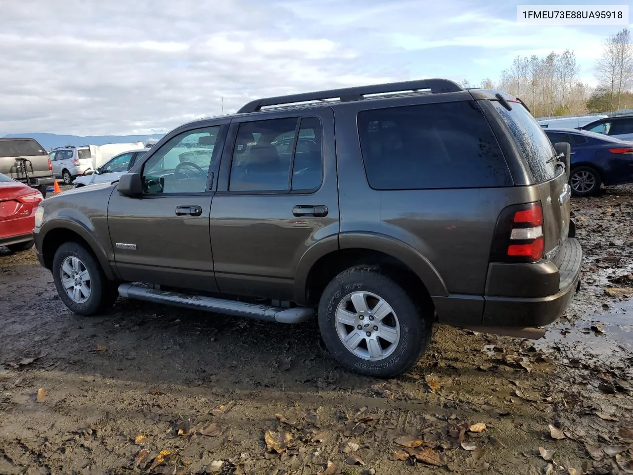 2008 Ford Explorer Xlt VIN: 1FMEU73E88UA95918 Lot: 78885184