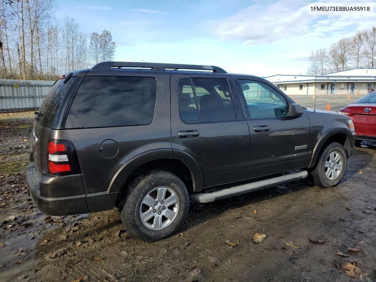 2008 Ford Explorer Xlt VIN: 1FMEU73E88UA95918 Lot: 78885184