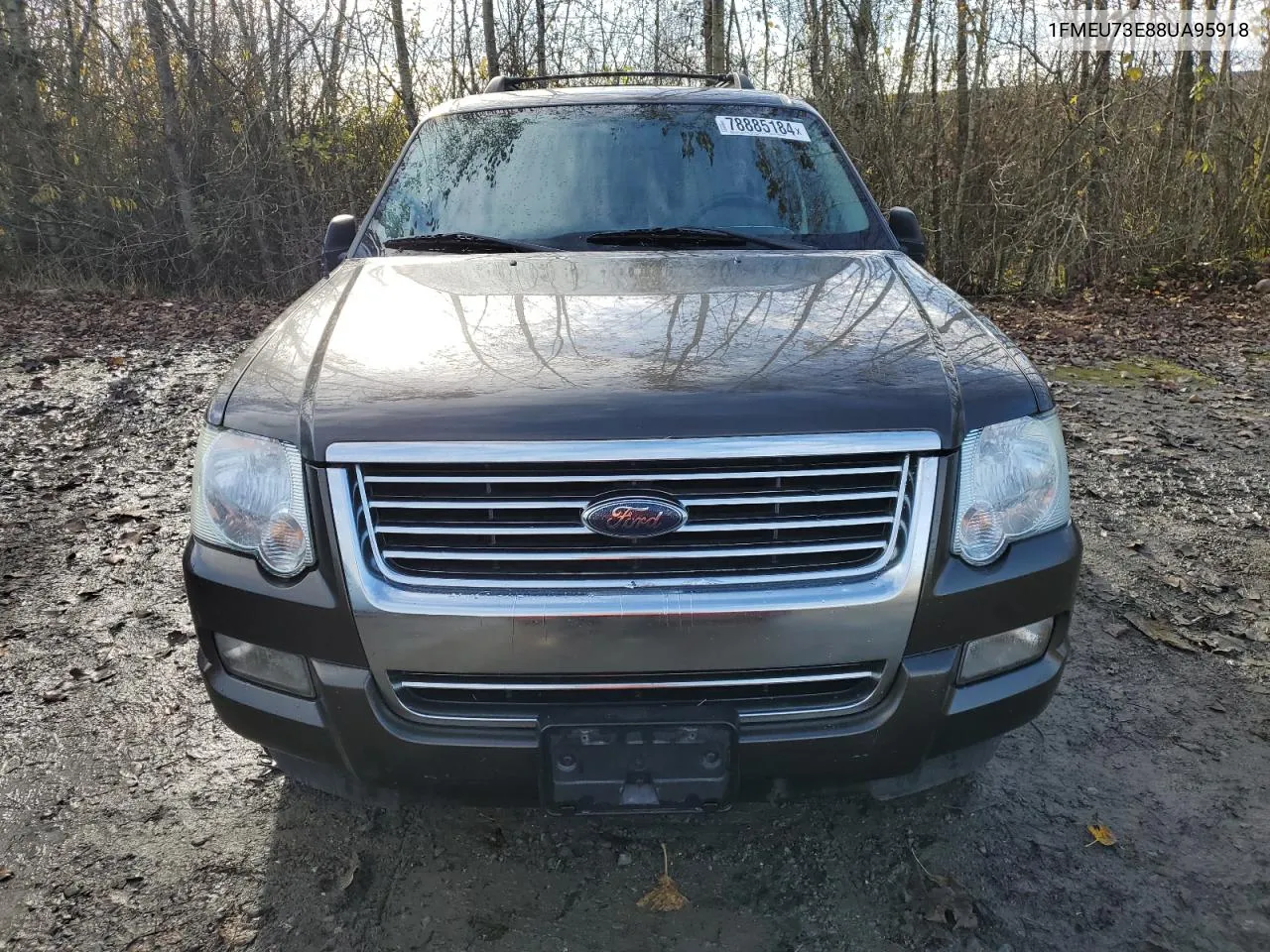 2008 Ford Explorer Xlt VIN: 1FMEU73E88UA95918 Lot: 78885184