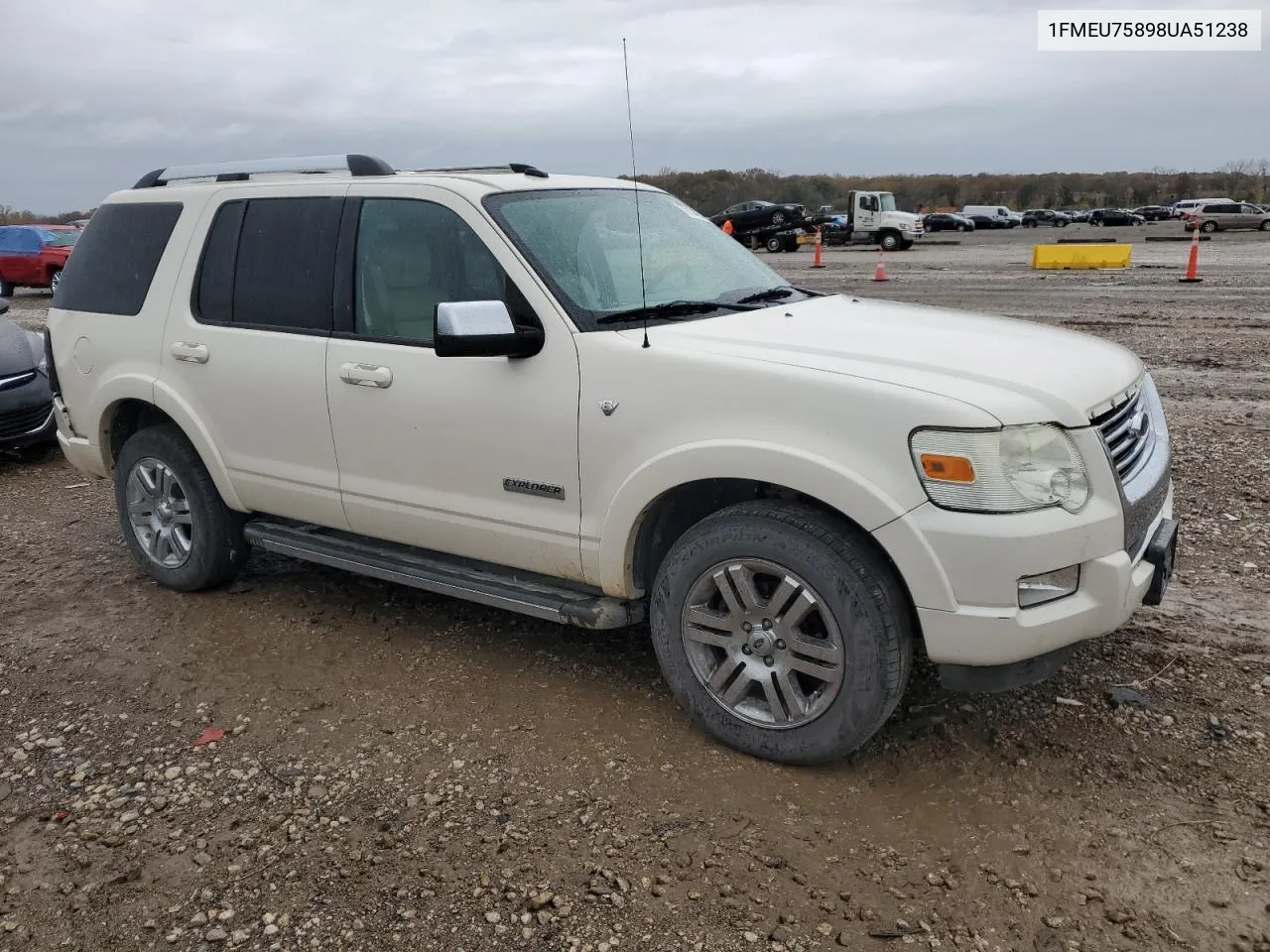 2008 Ford Explorer Limited VIN: 1FMEU75898UA51238 Lot: 79154984