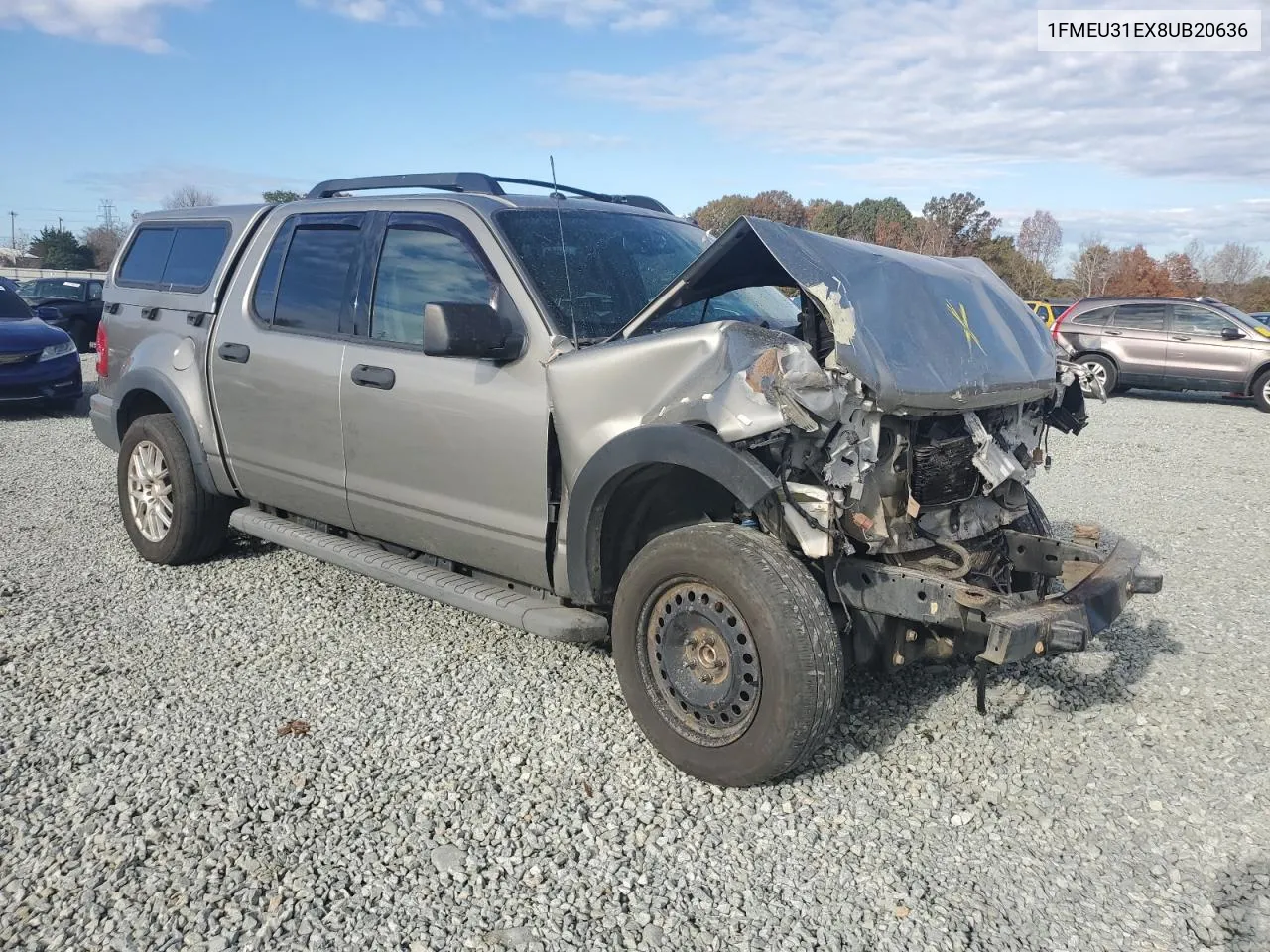 2008 Ford Explorer Sport Trac Xlt VIN: 1FMEU31EX8UB20636 Lot: 79291364