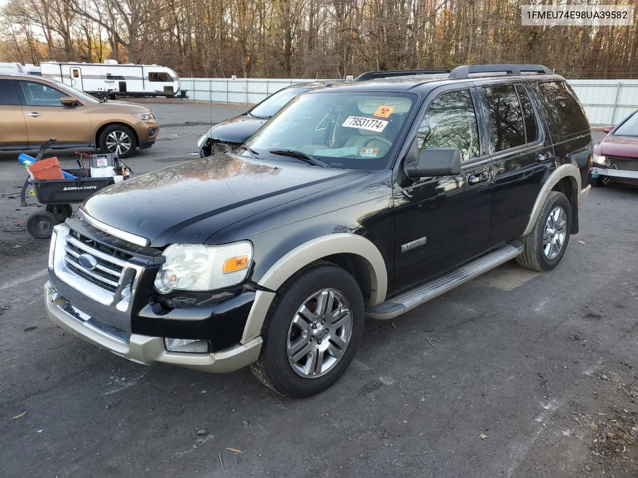 2008 Ford Explorer Eddie Bauer VIN: 1FMEU74E98UA39582 Lot: 79531774