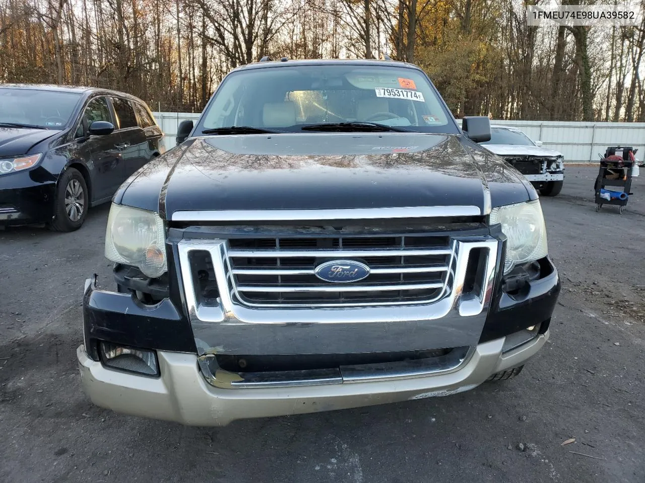 2008 Ford Explorer Eddie Bauer VIN: 1FMEU74E98UA39582 Lot: 79531774