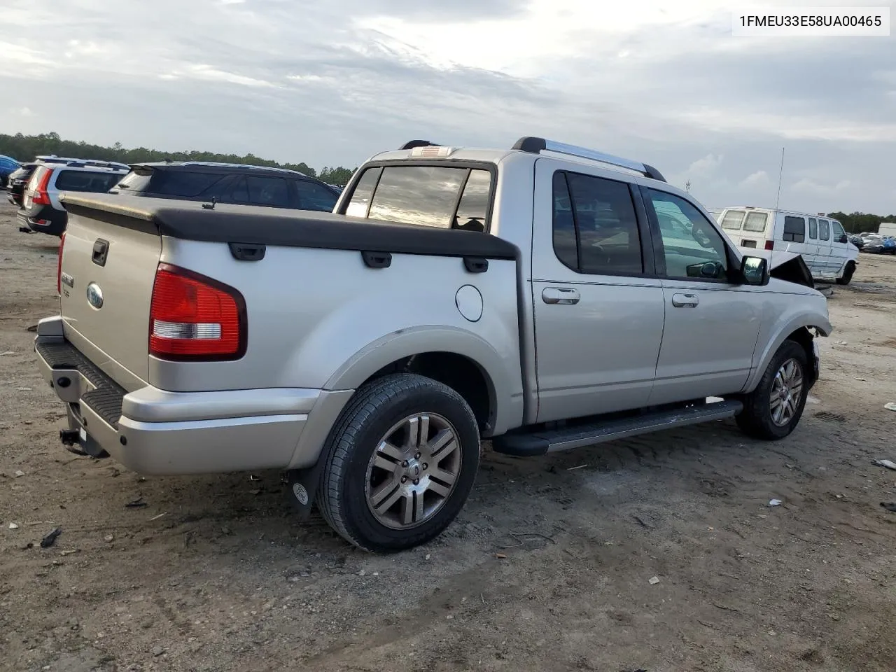 2008 Ford Explorer Sport Trac Limited VIN: 1FMEU33E58UA00465 Lot: 80488024