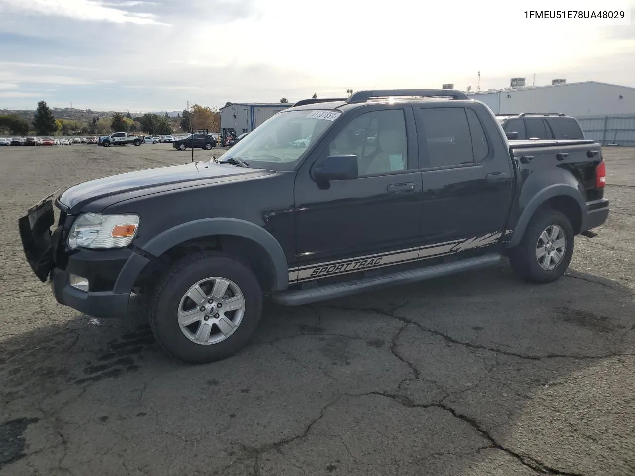 2008 Ford Explorer Sport Trac Xlt VIN: 1FMEU51E78UA48029 Lot: 81281864