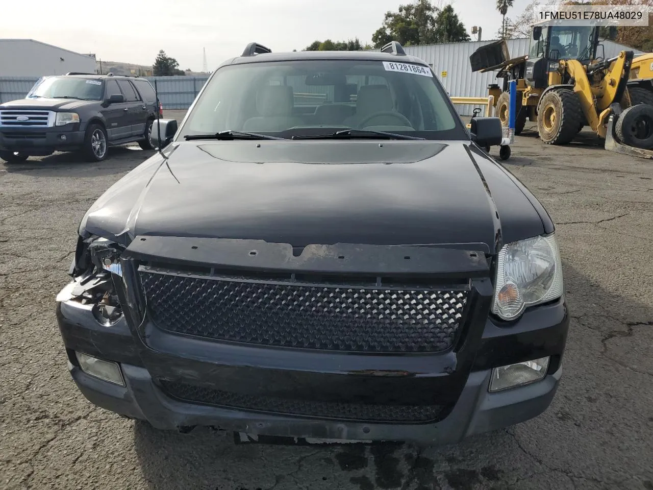 2008 Ford Explorer Sport Trac Xlt VIN: 1FMEU51E78UA48029 Lot: 81281864