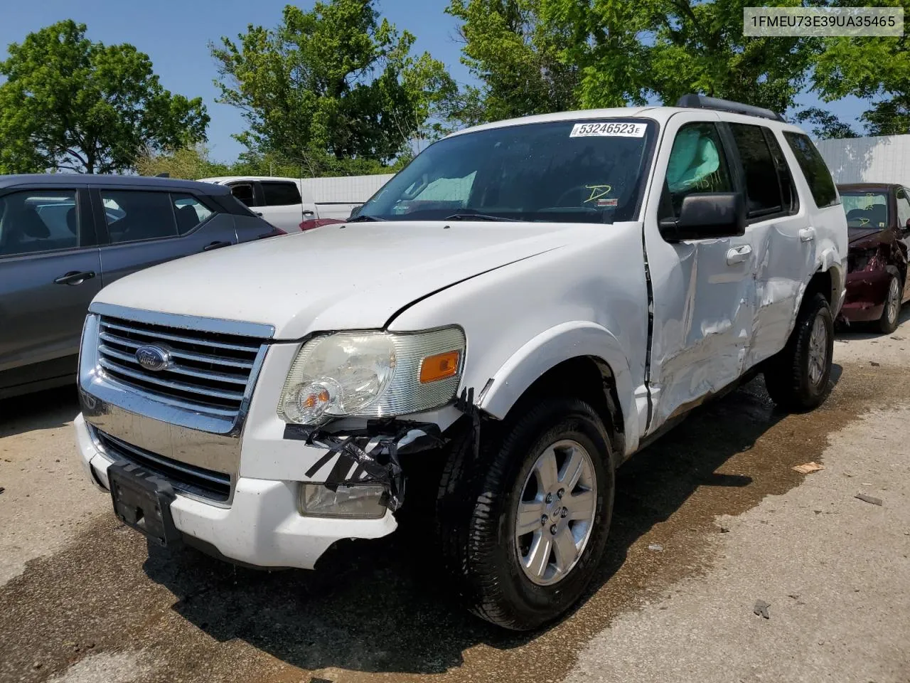 2009 Ford Explorer Xlt VIN: 1FMEU73E39UA35465 Lot: 53246523