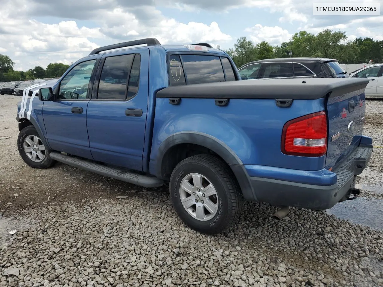 2009 Ford Explorer Sport Trac Xlt VIN: 1FMEU51809UA29365 Lot: 63630164