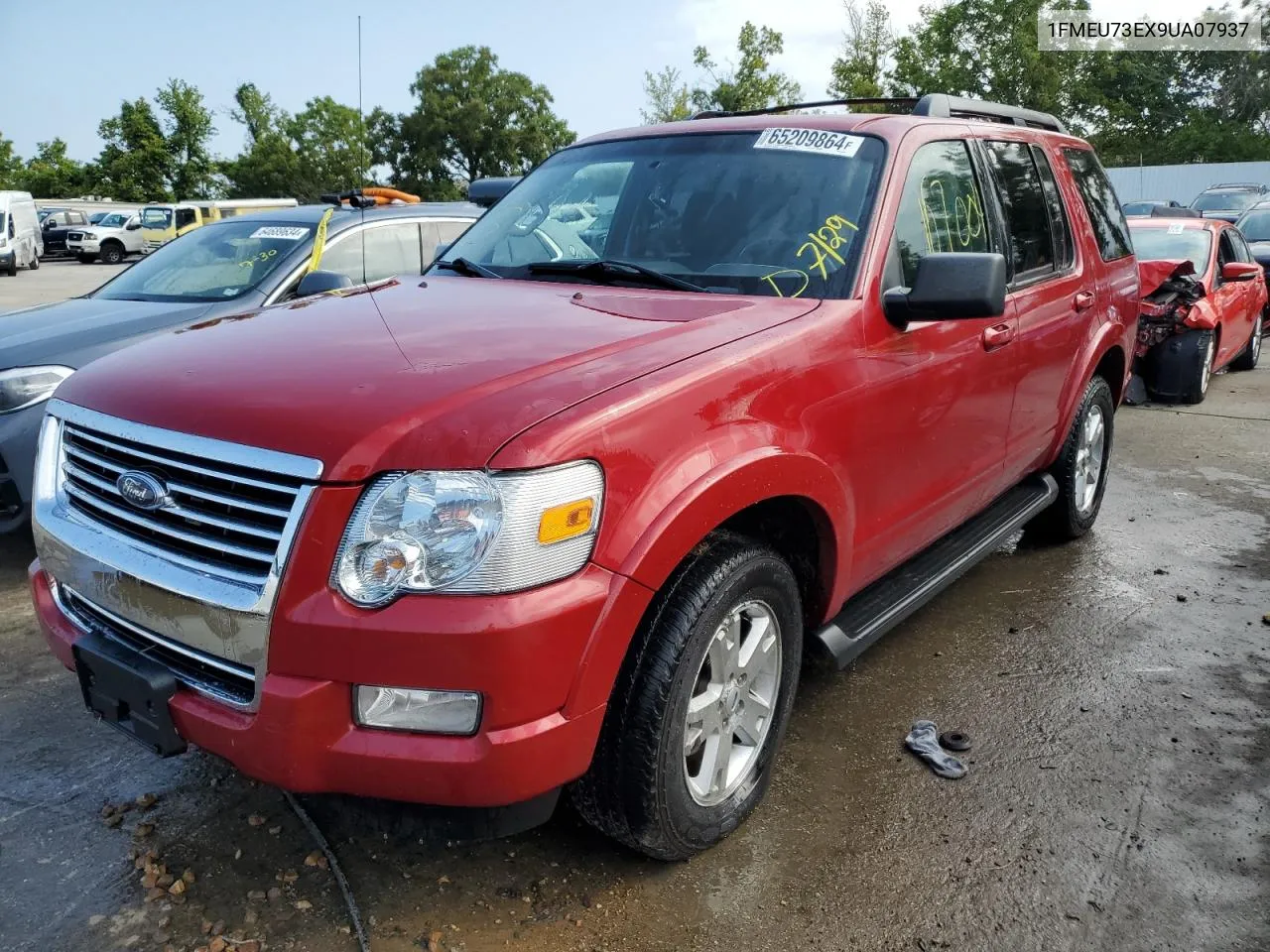 2009 Ford Explorer Xlt VIN: 1FMEU73EX9UA07937 Lot: 65209864