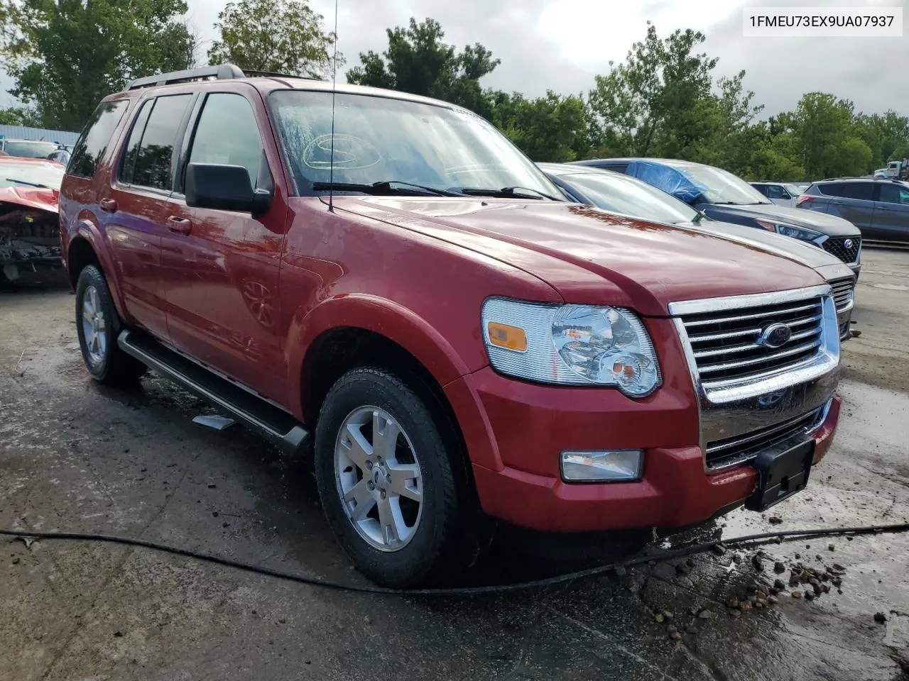 2009 Ford Explorer Xlt VIN: 1FMEU73EX9UA07937 Lot: 65209864