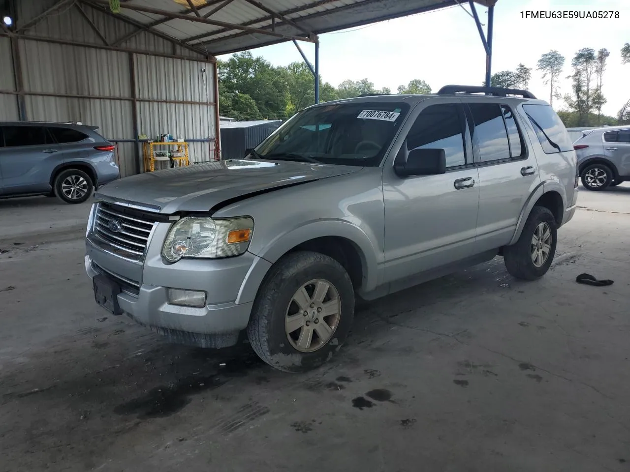 2009 Ford Explorer Xlt VIN: 1FMEU63E59UA05278 Lot: 70076784