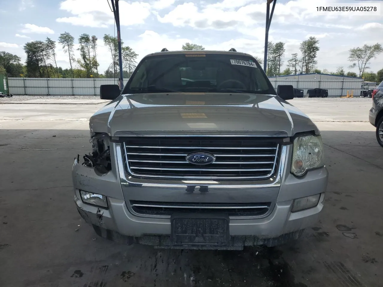 2009 Ford Explorer Xlt VIN: 1FMEU63E59UA05278 Lot: 70076784