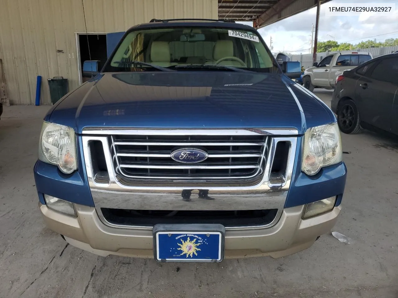 2009 Ford Explorer Eddie Bauer VIN: 1FMEU74E29UA32927 Lot: 70429494