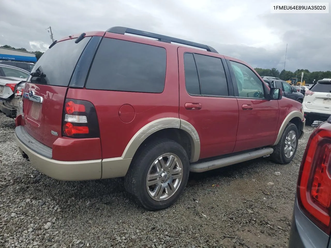 2009 Ford Explorer Eddie Bauer VIN: 1FMEU64E89UA35020 Lot: 71272214