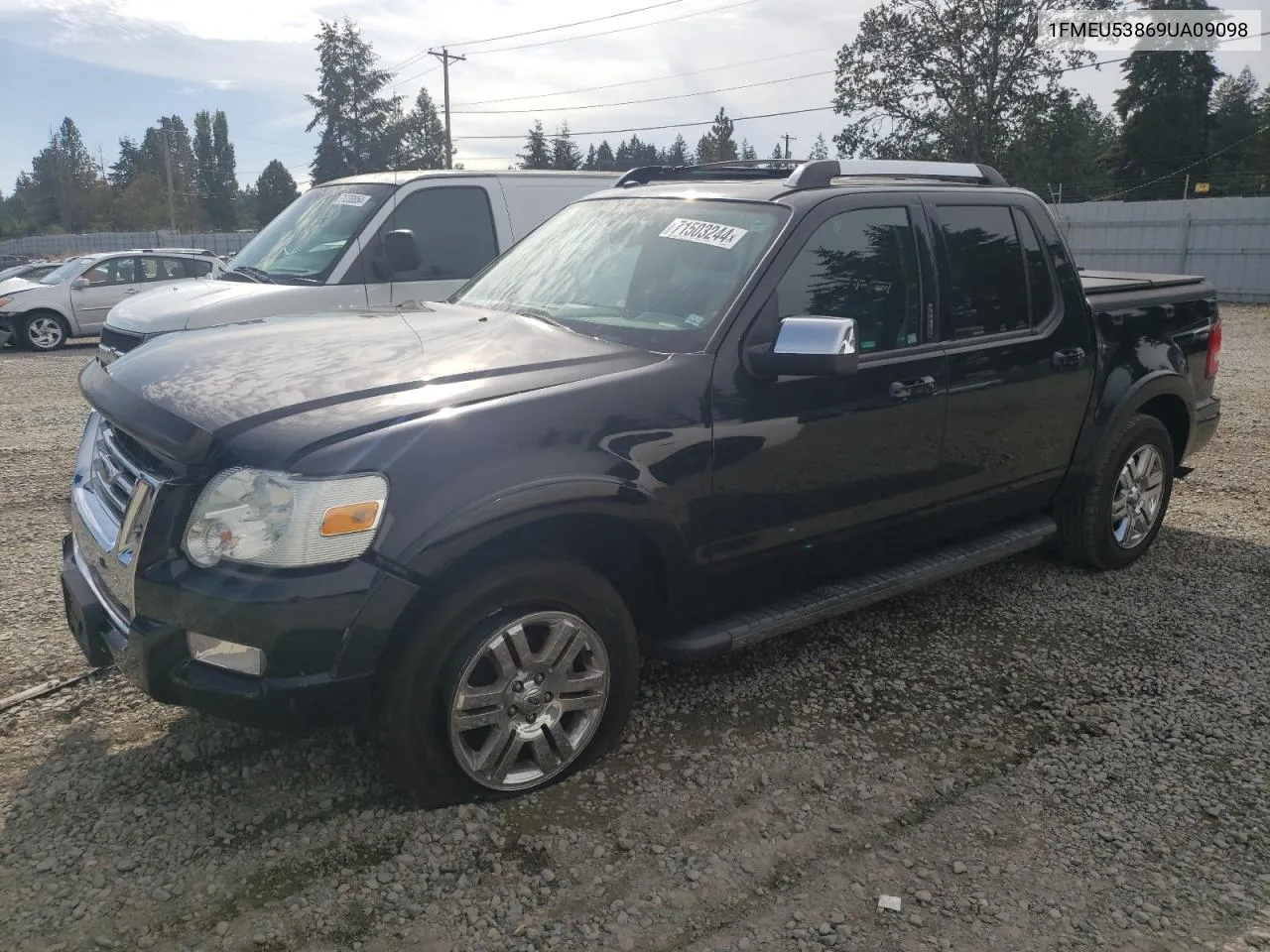 2009 Ford Explorer Sport Trac Limited VIN: 1FMEU53869UA09098 Lot: 71503244