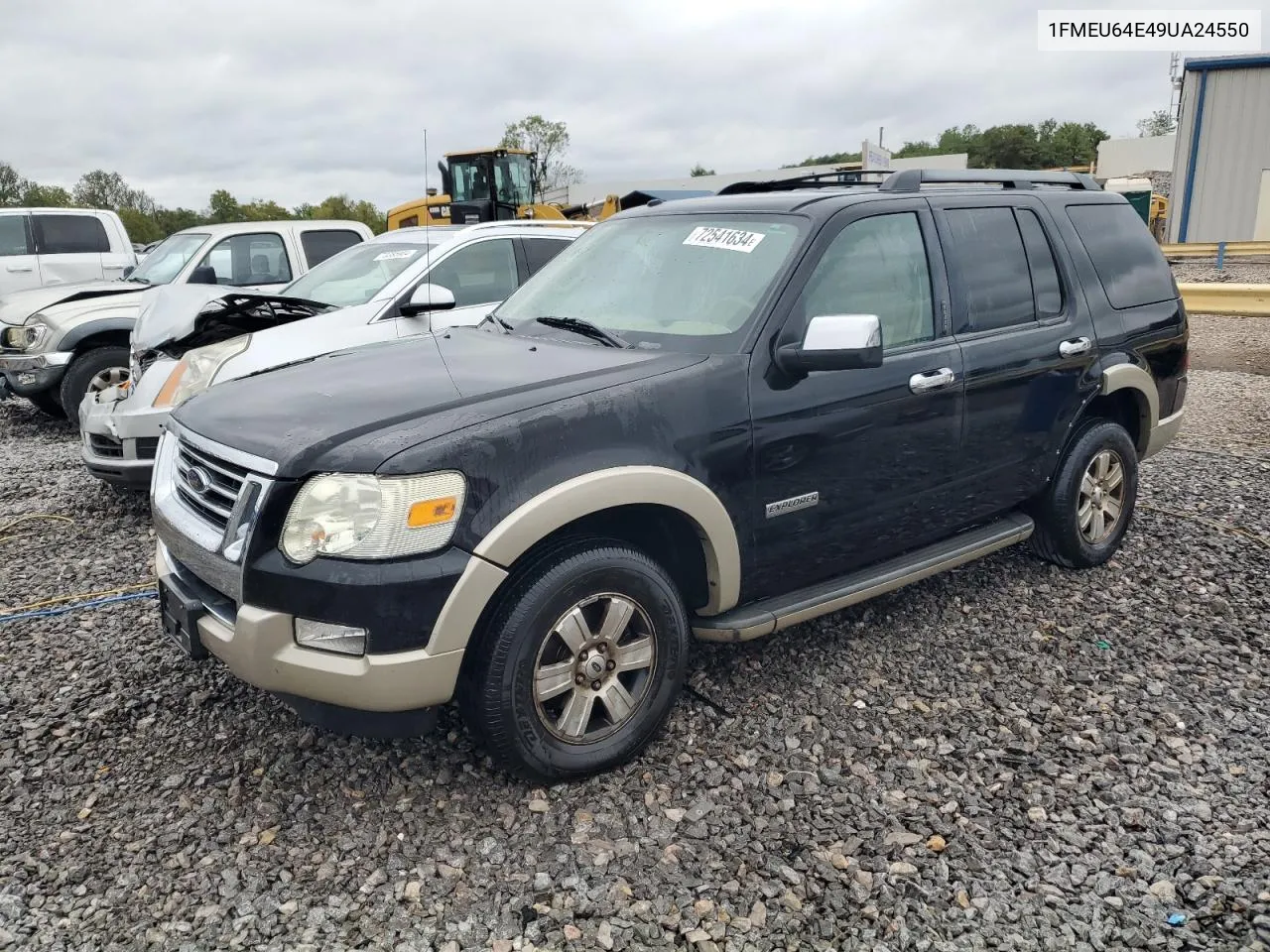 2009 Ford Explorer Eddie Bauer VIN: 1FMEU64E49UA24550 Lot: 72541634