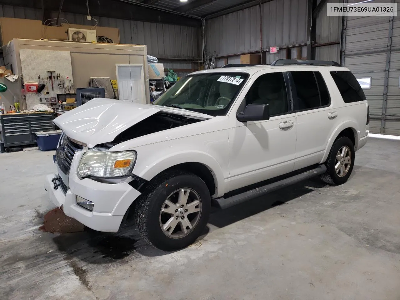 2009 Ford Explorer Xlt VIN: 1FMEU73E69UA01326 Lot: 72817814