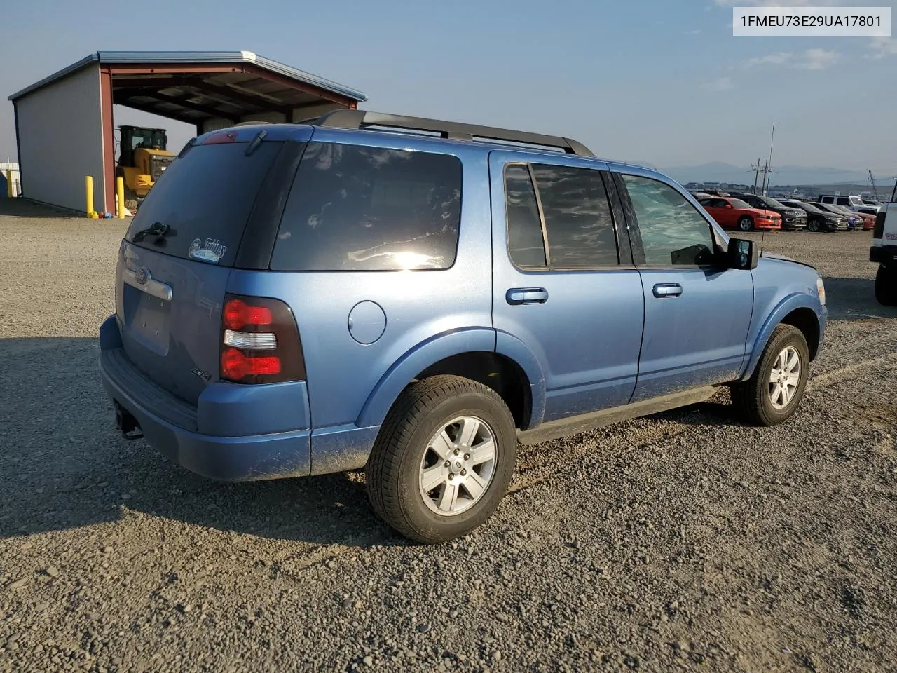 2009 Ford Explorer Xlt VIN: 1FMEU73E29UA17801 Lot: 74352944