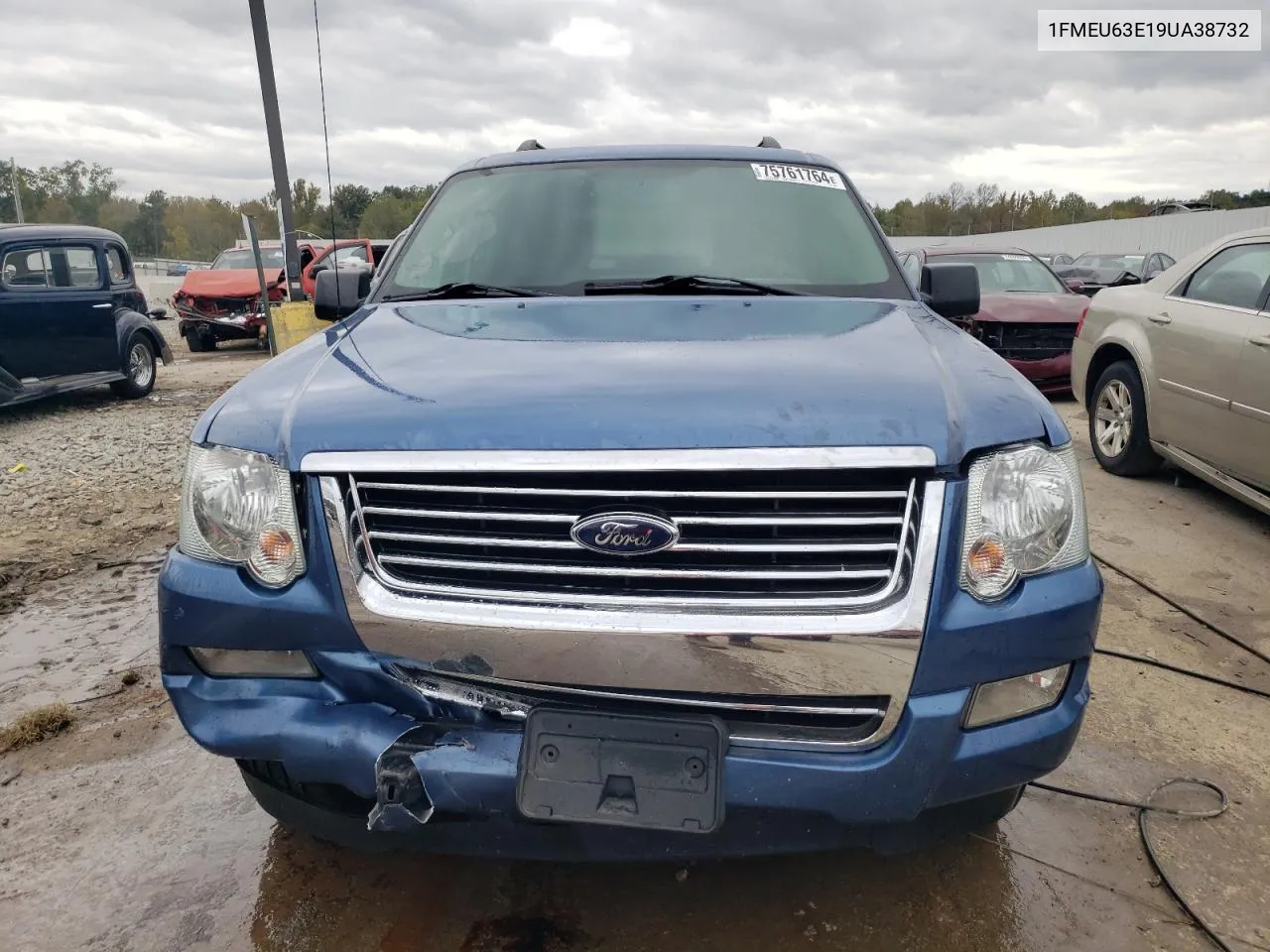 2009 Ford Explorer Xlt VIN: 1FMEU63E19UA38732 Lot: 75761764