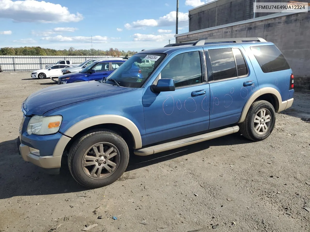 2009 Ford Explorer Eddie Bauer VIN: 1FMEU74E49UA12324 Lot: 75845284