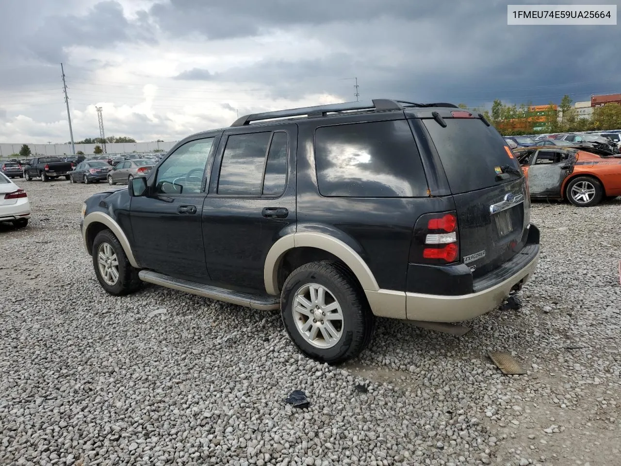 2009 Ford Explorer Eddie Bauer VIN: 1FMEU74E59UA25664 Lot: 75983274