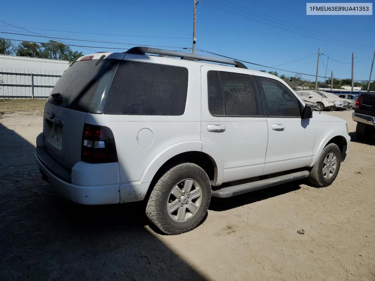 2009 Ford Explorer Xlt VIN: 1FMEU63E89UA41353 Lot: 76596174