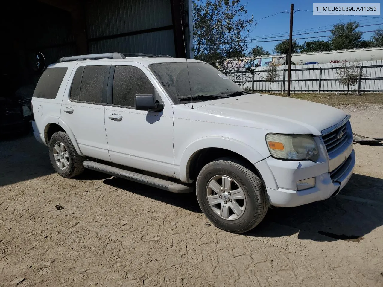 2009 Ford Explorer Xlt VIN: 1FMEU63E89UA41353 Lot: 76596174