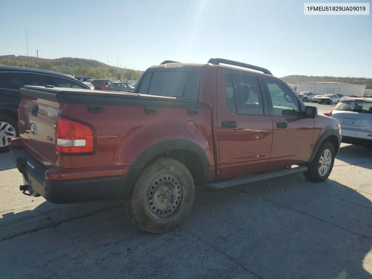 2009 Ford Explorer Sport Trac Xlt VIN: 1FMEU51829UA09019 Lot: 76945444