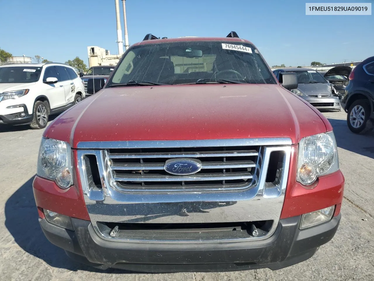 2009 Ford Explorer Sport Trac Xlt VIN: 1FMEU51829UA09019 Lot: 76945444