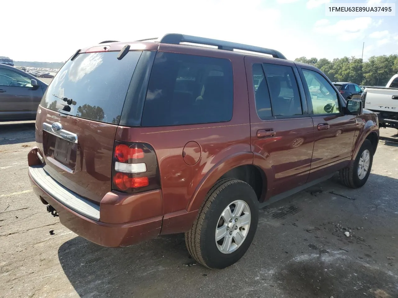 2009 Ford Explorer Xlt VIN: 1FMEU63E89UA37495 Lot: 78135444