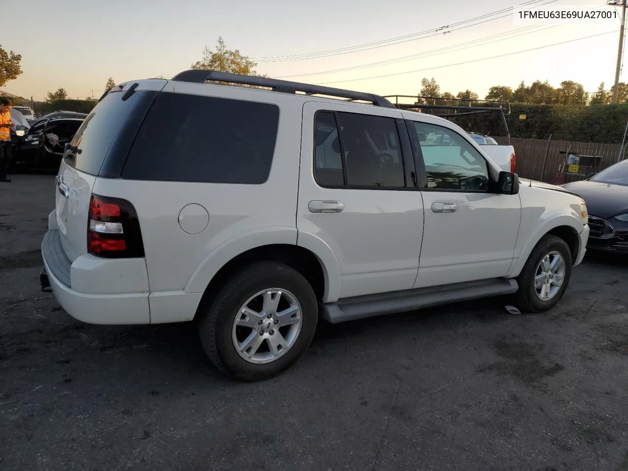 2009 Ford Explorer Xlt VIN: 1FMEU63E69UA27001 Lot: 79705744