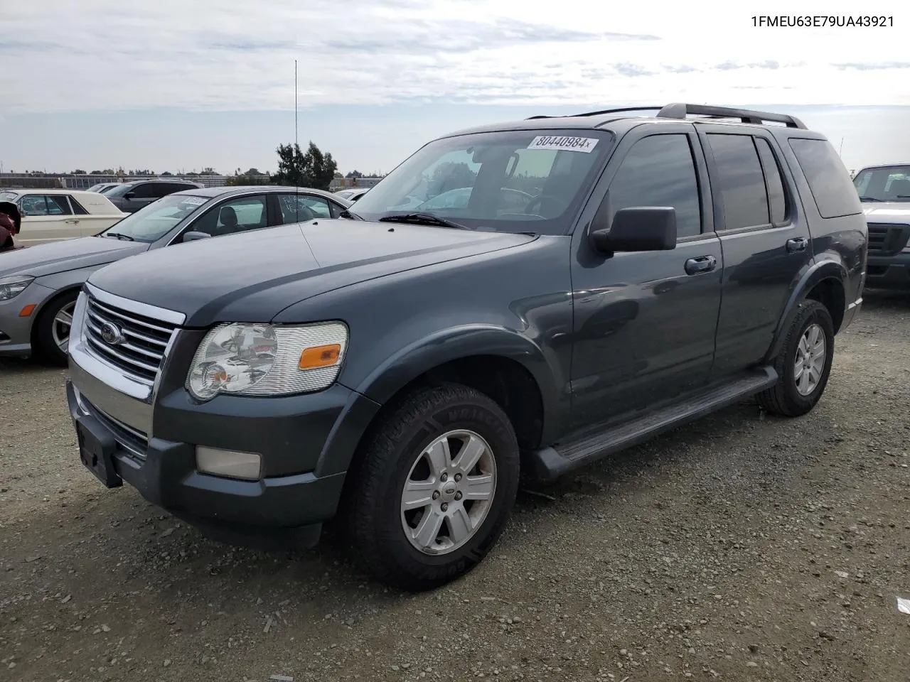 2009 Ford Explorer Xlt VIN: 1FMEU63E79UA43921 Lot: 80440984