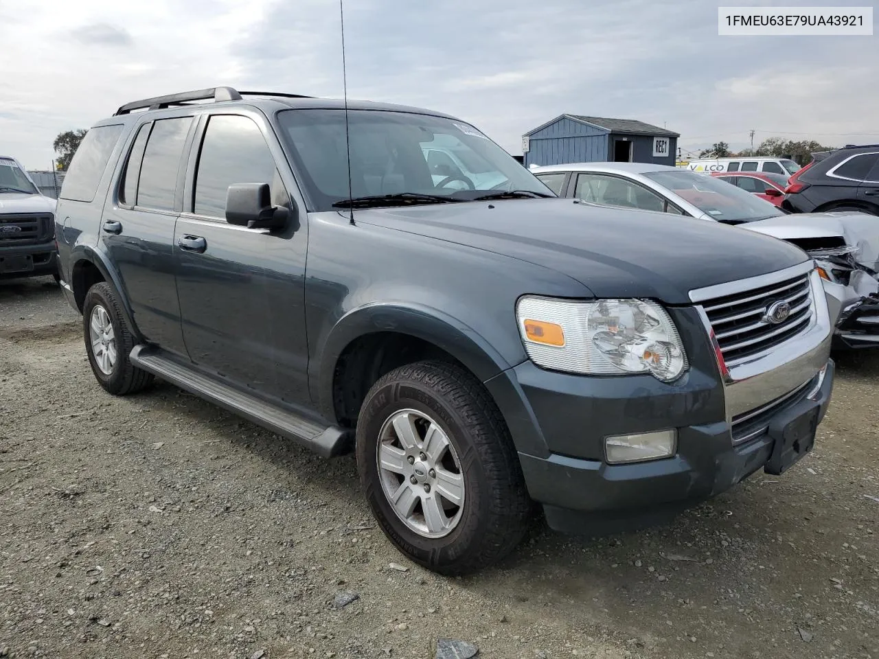 2009 Ford Explorer Xlt VIN: 1FMEU63E79UA43921 Lot: 80440984