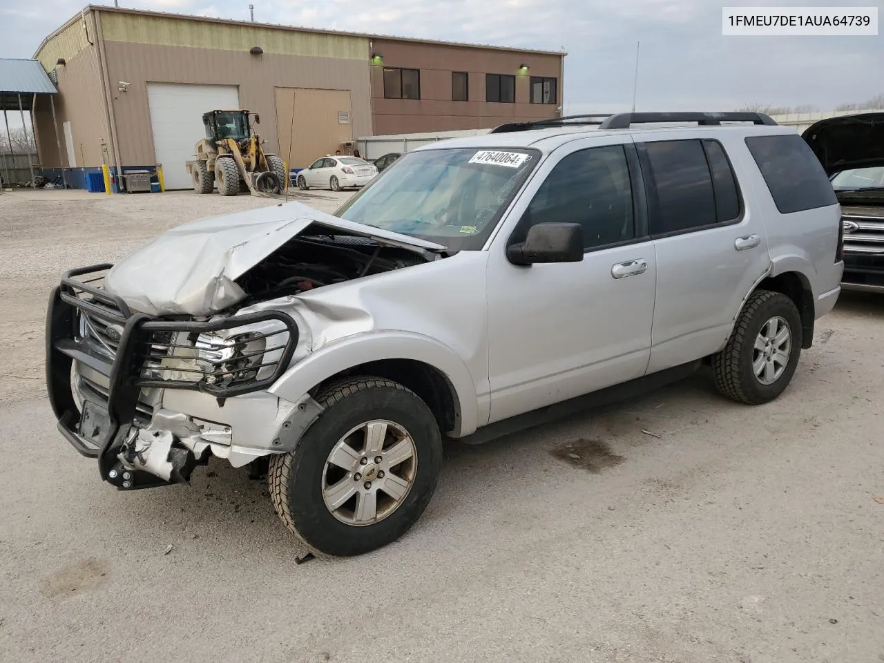 2010 Ford Explorer Xlt VIN: 1FMEU7DE1AUA64739 Lot: 47640064